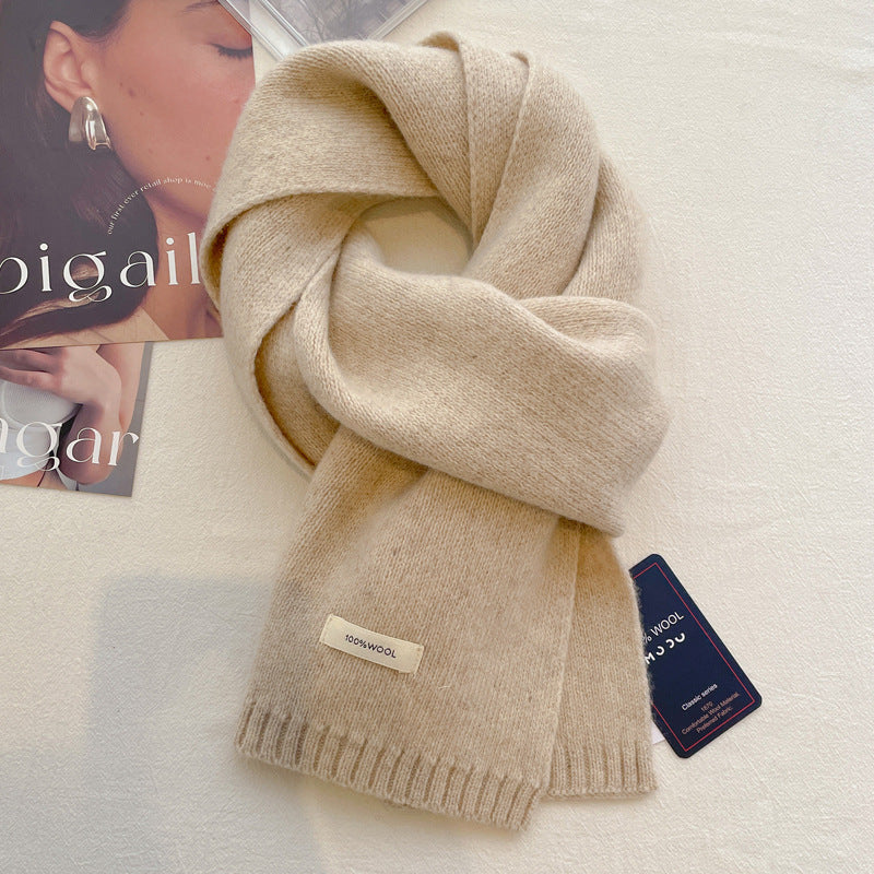 Tie-Dye Wool Scarf – Warm & Stylish for Winter
