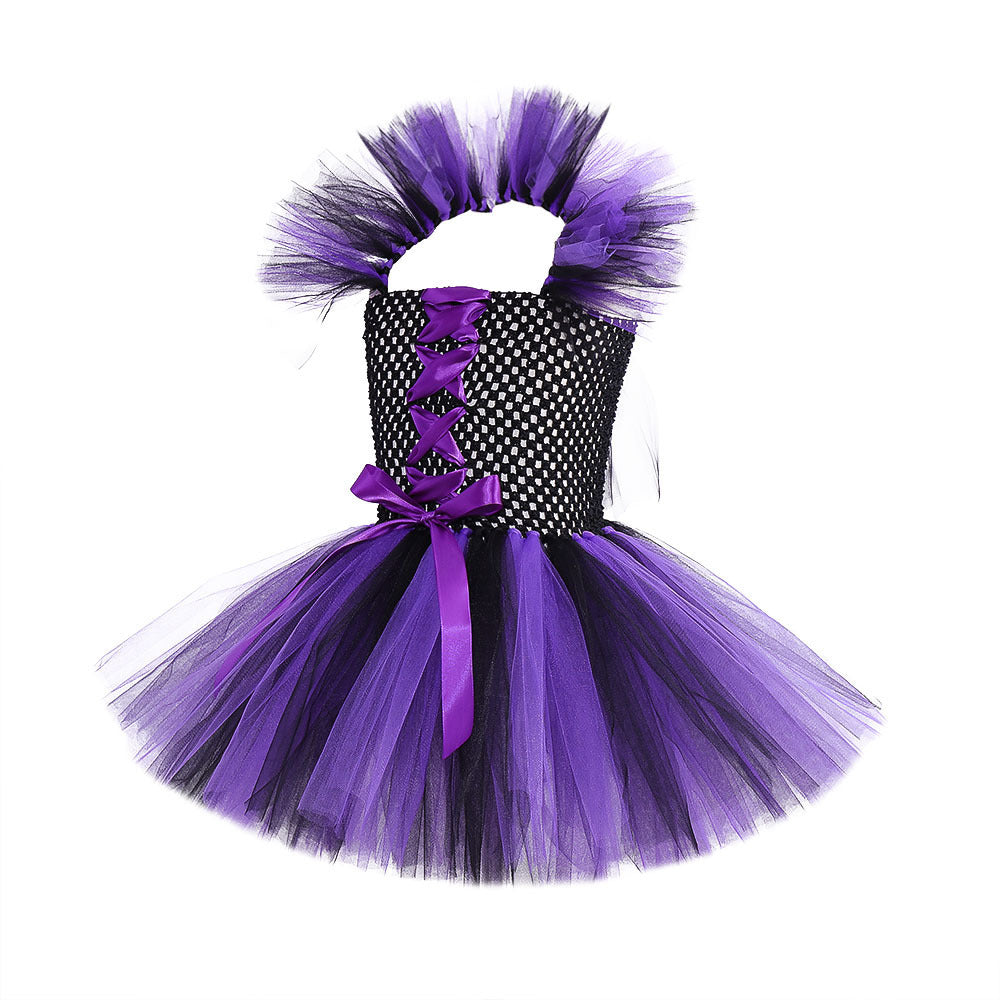 Children's Holiday Party Performance Costume Cosplay Witch Masquerade