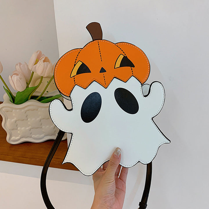 Halloween Shouder Bags Creative 3D Cartoon Pumpkin Ghost Design Cute Bags