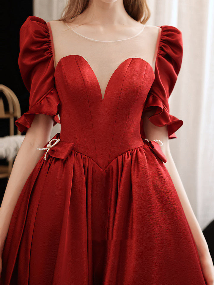 Princess Skirt Engagement Banquet Temperament Full Dress - JOcaste