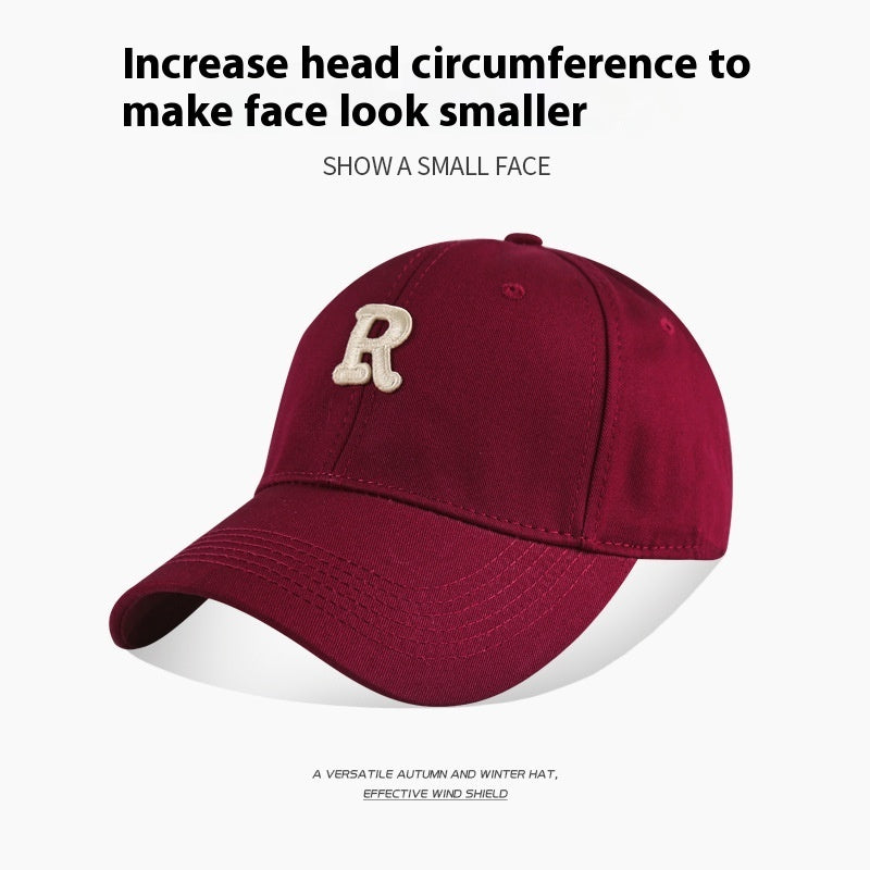 65cm Big Head Circumference Baseball Cap Female Face Little Wild