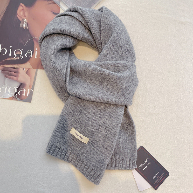 Tie-Dye Wool Scarf – Warm & Stylish for Winter