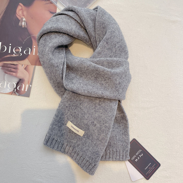 Tie-Dye Wool Scarf – Warm & Stylish for Winter
