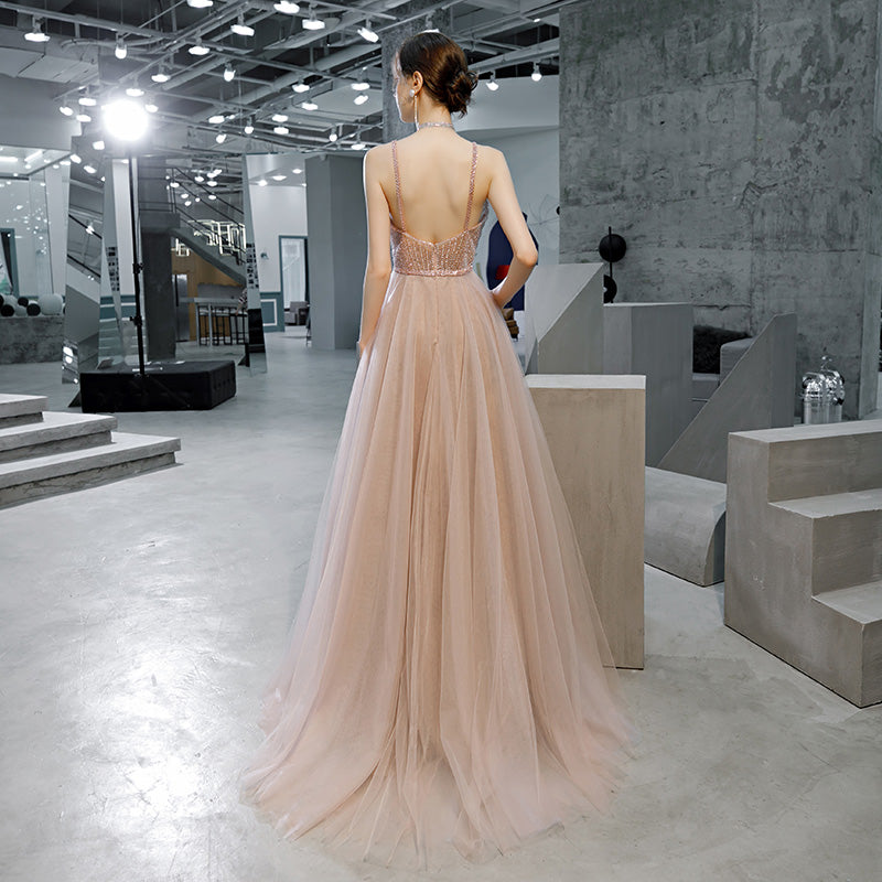 Host Evening Dress Heavy Industry High-end Temperament - JOcaste