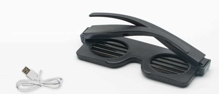 Led luminous glasses new holiday multi-function display glasses