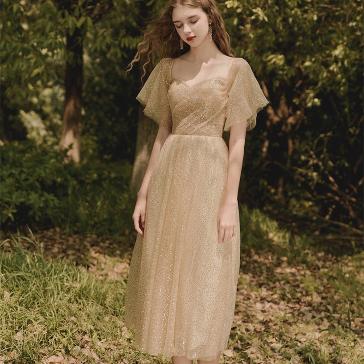 Mid-length Short Skirt Bridesmaid Dinner Birthday - JOcaste