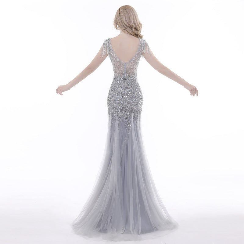Elegant And Noble Banquet Welcome Dress