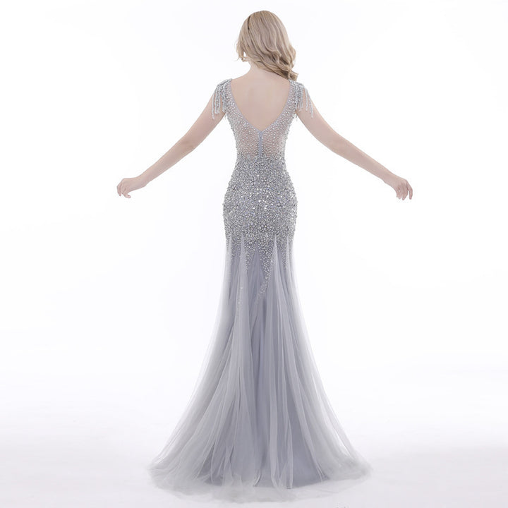 Elegant And Noble Banquet Welcome Dress