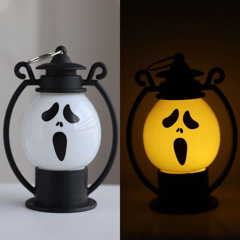 Halloween Portable Pumpkin Lamp Decorative Ornaments Barn Lantern