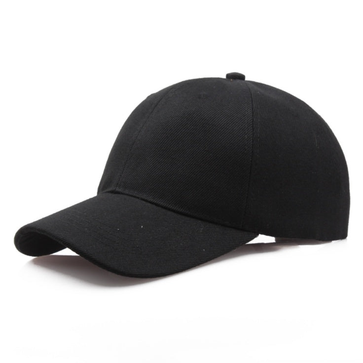 Simple Cotton Twill Baseball Cap - Adjustable Unisex Hat