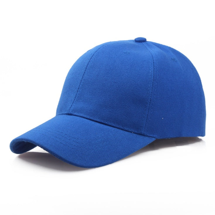 Simple Cotton Twill Baseball Cap - Adjustable Unisex Hat