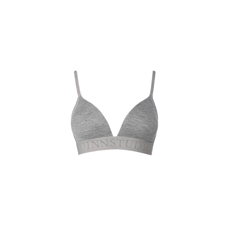 Daily Hot Girl Comfortable Removable Chest Pad No Steel Outer Wear Sports Bra