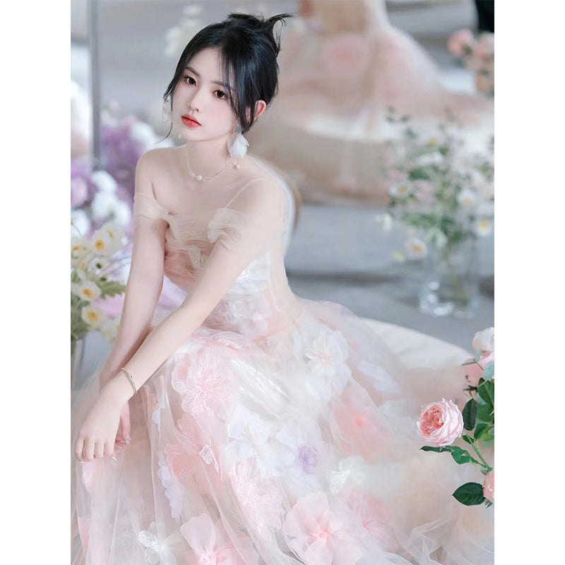 Off-shoulder Fairy FARCENT Banquet Dress