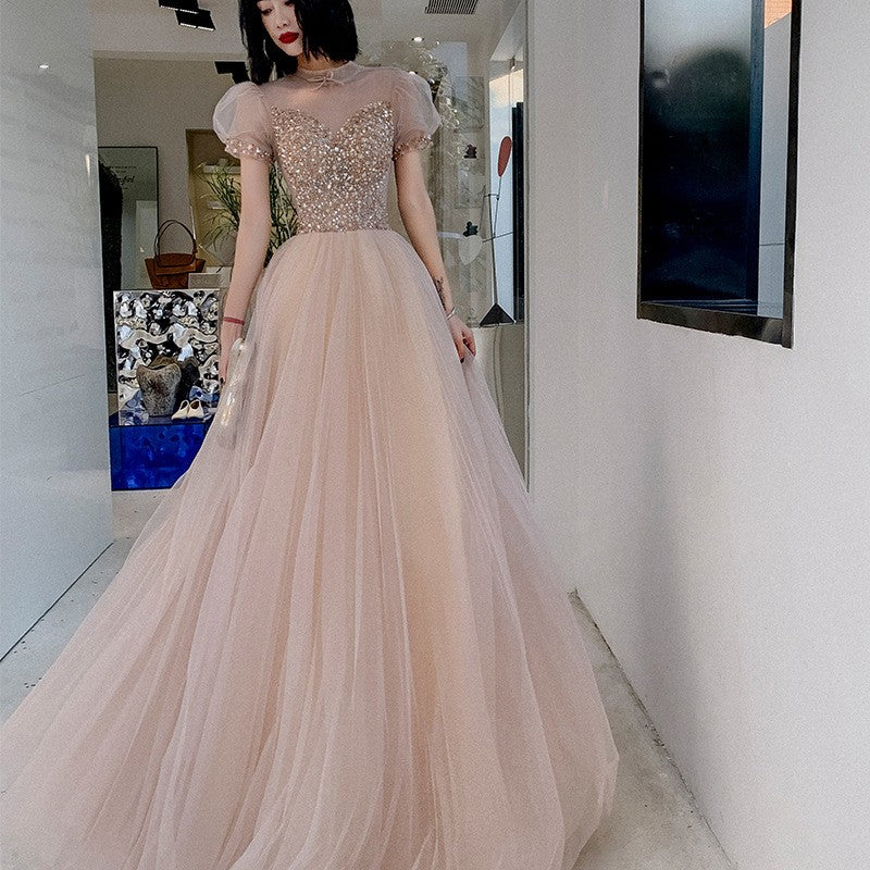 Wedding Dress For Banquet Annual Meeting Performance - JOcaste
