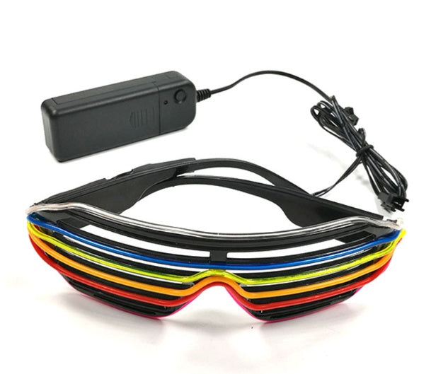 Cold light emitting glasses