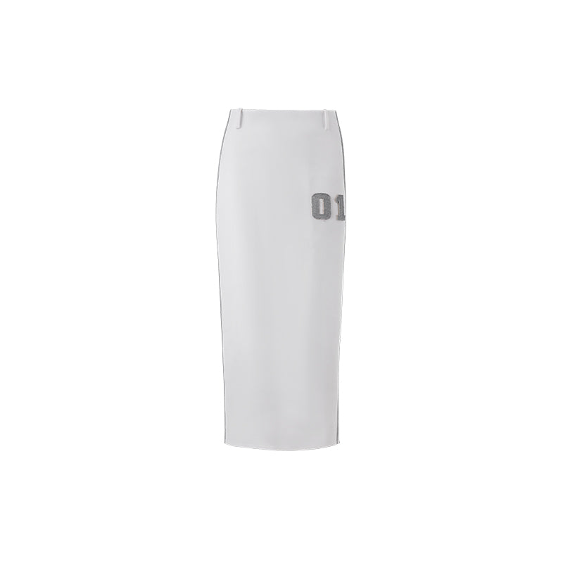 Retro Sports Casual Color Contrast Skirt - JOcaste