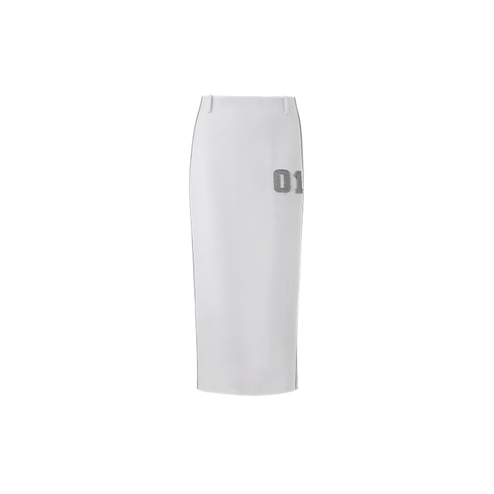 Retro Sports Casual Color Contrast Skirt - JOcaste