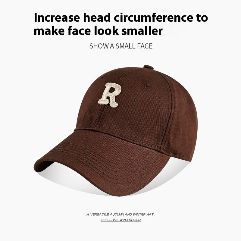 65cm Big Head Circumference Baseball Cap Female Face Little Wild