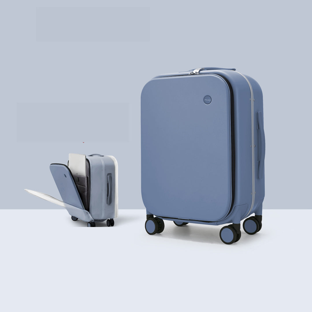 Men’s Lightweight Aluminum Frame Trolley Case – Durable with Quick Access
