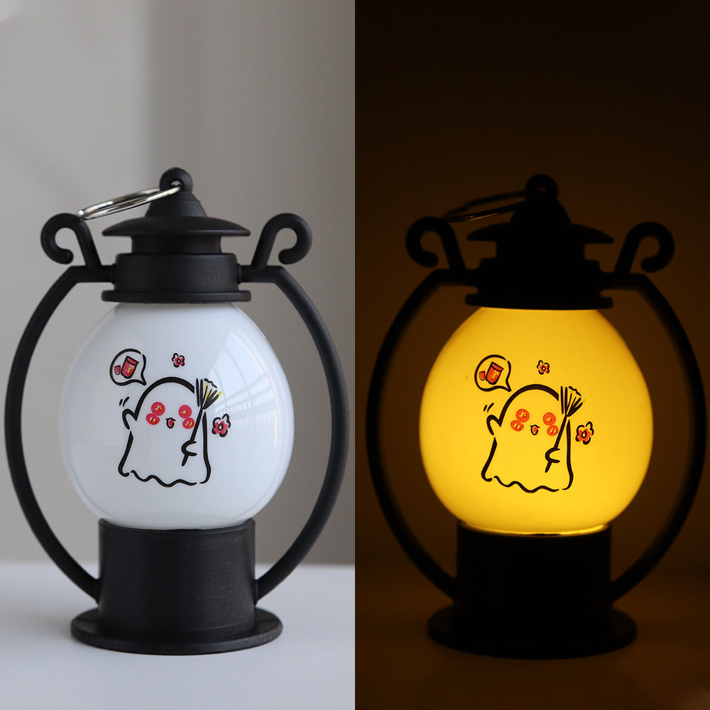 Halloween Portable Pumpkin Lamp Decorative Ornaments Barn Lantern