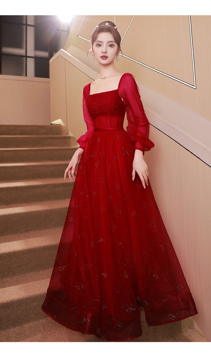 Red Evening Dress For Women - JOcaste