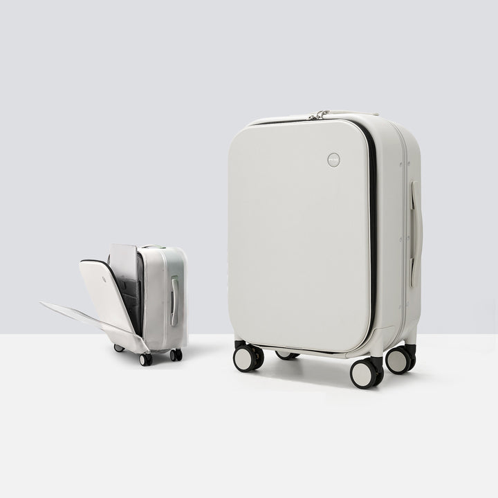 Men’s Lightweight Aluminum Frame Trolley Case – Durable with Quick Access