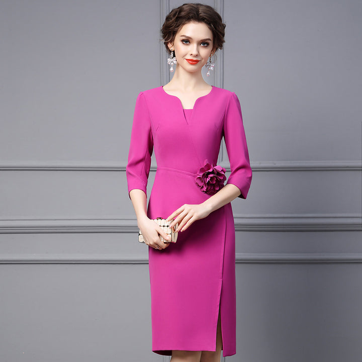 Reduced Age Waist Slim Wrap Hip Skirt