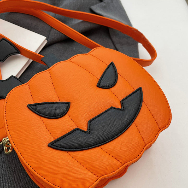 Halloween Bags Funny Pumpkin Cartoon Shoulder Crossbody Bag