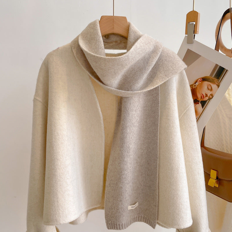 Tie-Dye Wool Scarf – Warm & Stylish for Winter