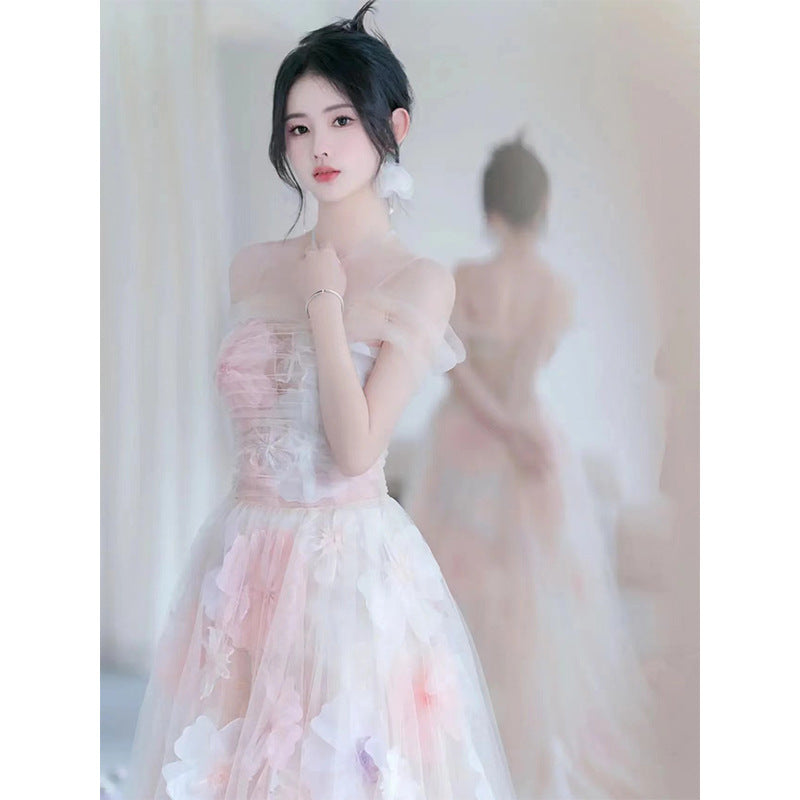 Off-shoulder Fairy FARCENT Banquet Dress