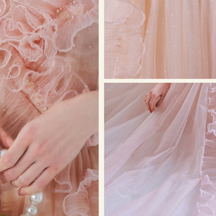 Show Host Wedding Dress Evening Dress - JOcaste