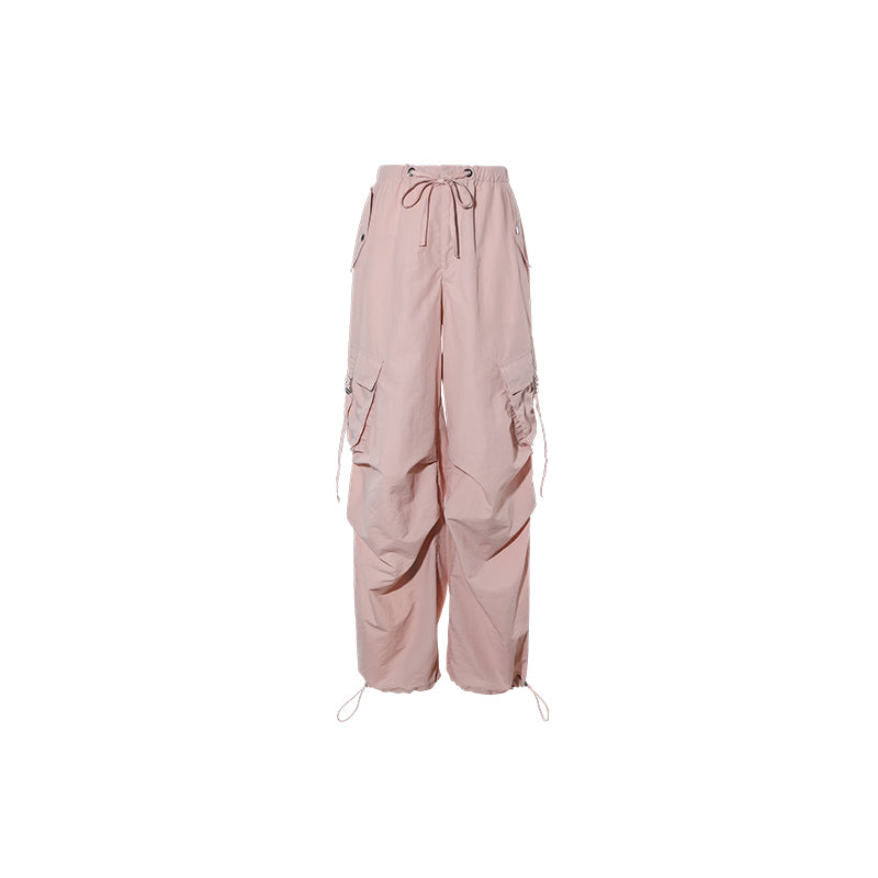 Straight Leg Wide Leg Slim Mid Waist Pleats - JOcaste
