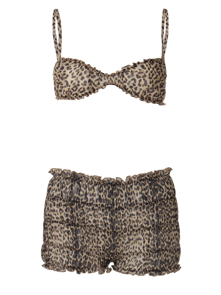 Fashion Lace Cake Dress Shorts Suit Women