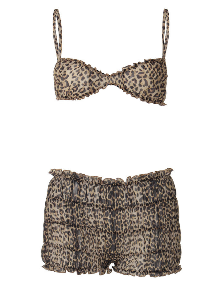 Fashion Lace Cake Dress Shorts Suit Women
