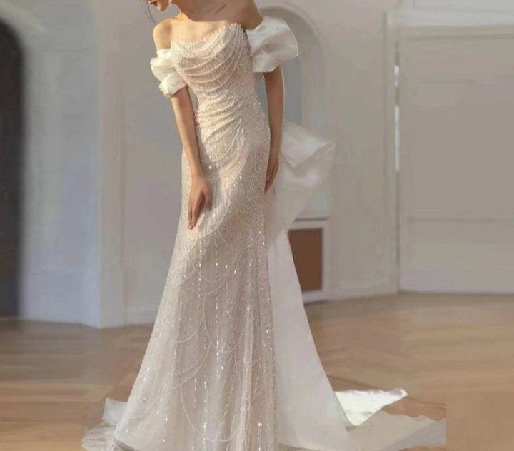 Chestless Pearl French Fishtail Skirt