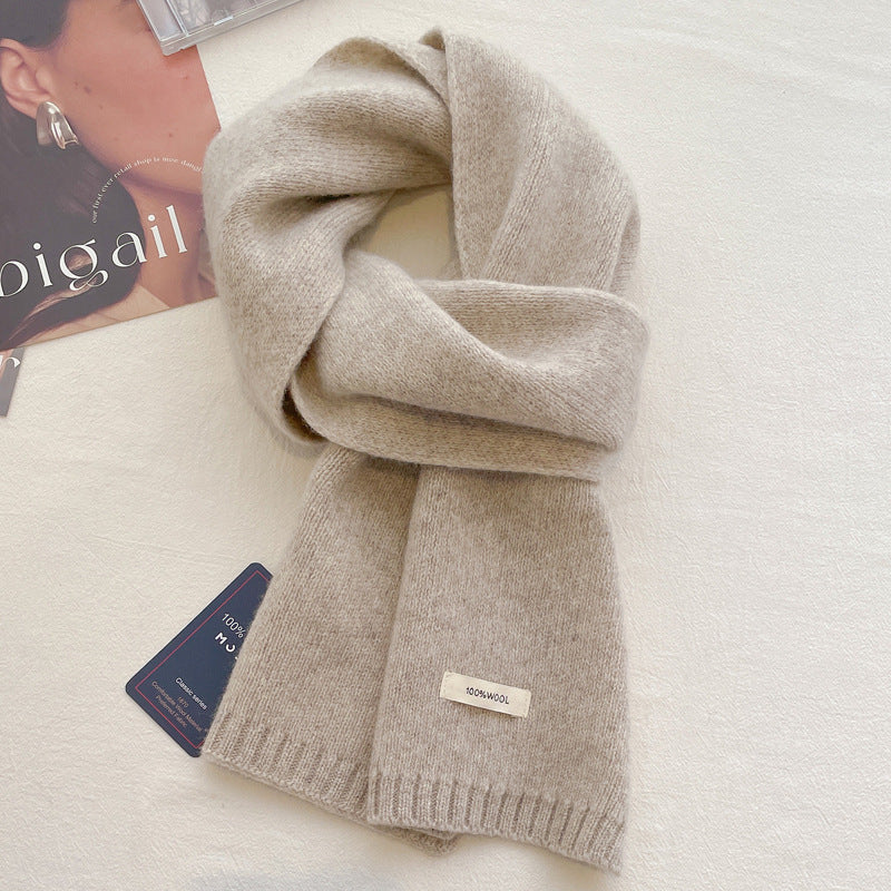Tie-Dye Wool Scarf – Warm & Stylish for Winter