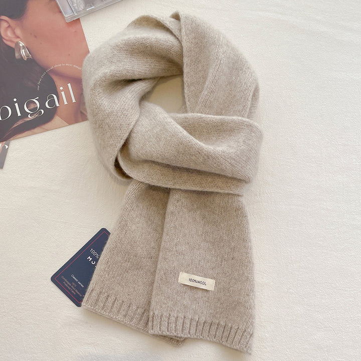 Tie-Dye Wool Scarf – Warm & Stylish for Winter