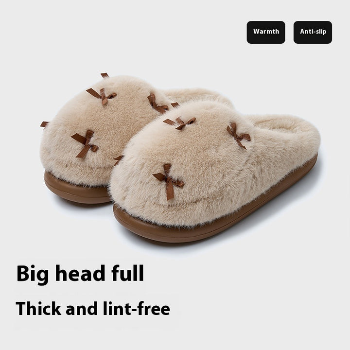 Plush-Lined Slippers for Women – Cozy & Cute Indoor Footwear