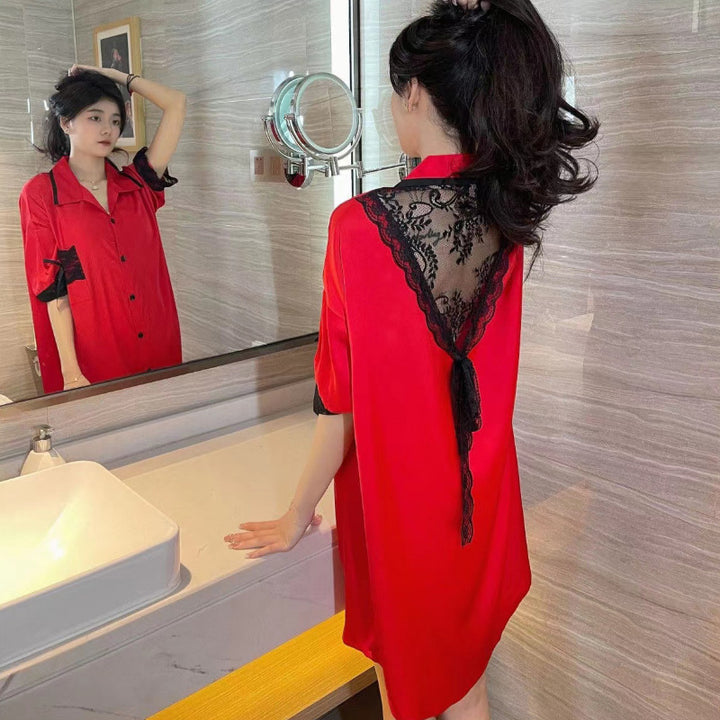 Summer Wild Leopard Print Women's Pajamas