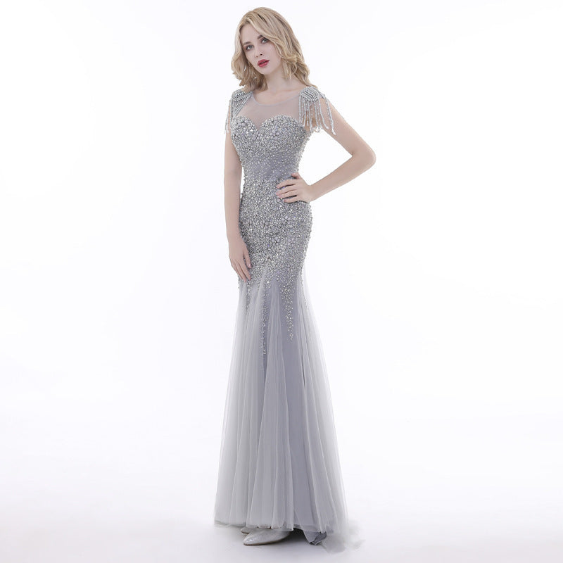 Elegant And Noble Banquet Welcome Dress