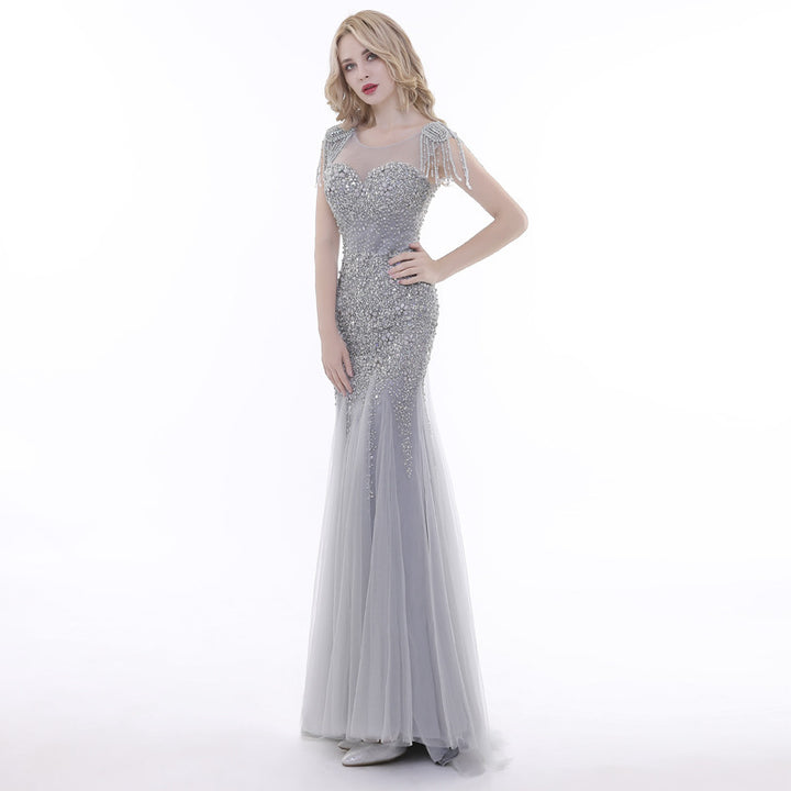 Elegant And Noble Banquet Welcome Dress