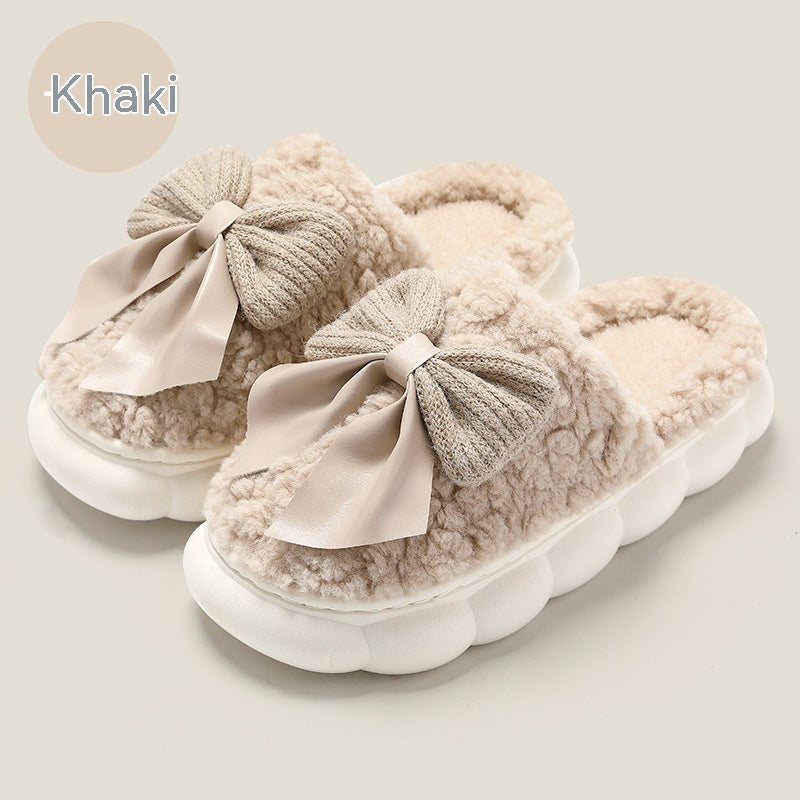 Cartoon Plush Winter Slippers - Warm & Cozy Unisex Indoor Shoes