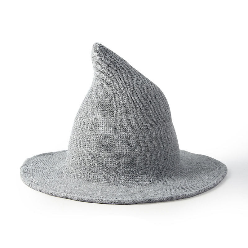 European And American Halloween Wool Wizard Hat - JOcaste