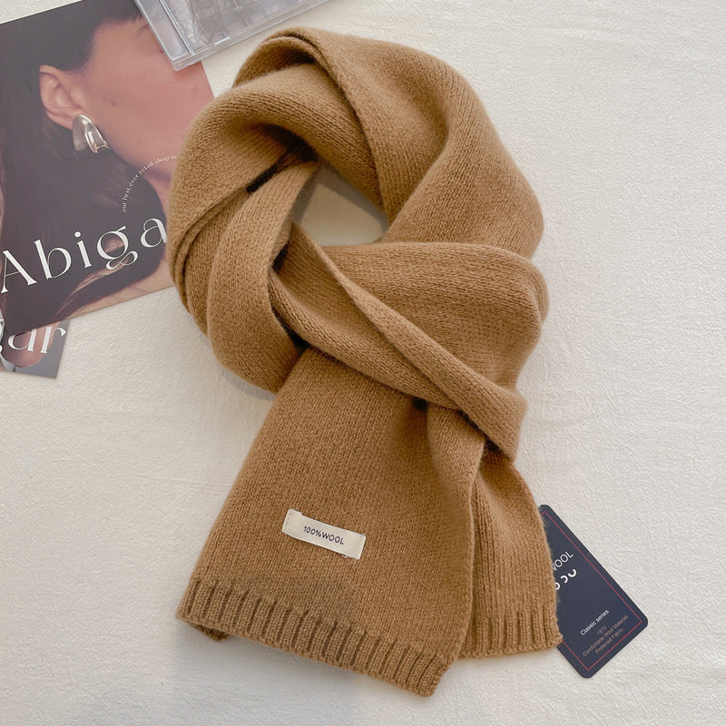 Tie-Dye Wool Scarf – Warm & Stylish for Winter