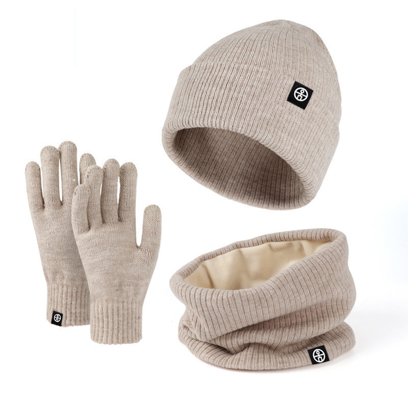 3-Piece Winter Alpaca Fleece Set – Hat, Scarf & Gloves
