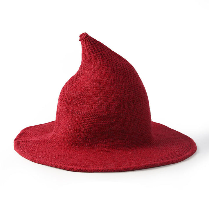 European And American Halloween Wool Wizard Hat - JOcaste