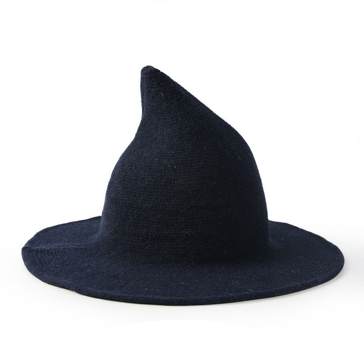 European And American Halloween Wool Wizard Hat - JOcaste