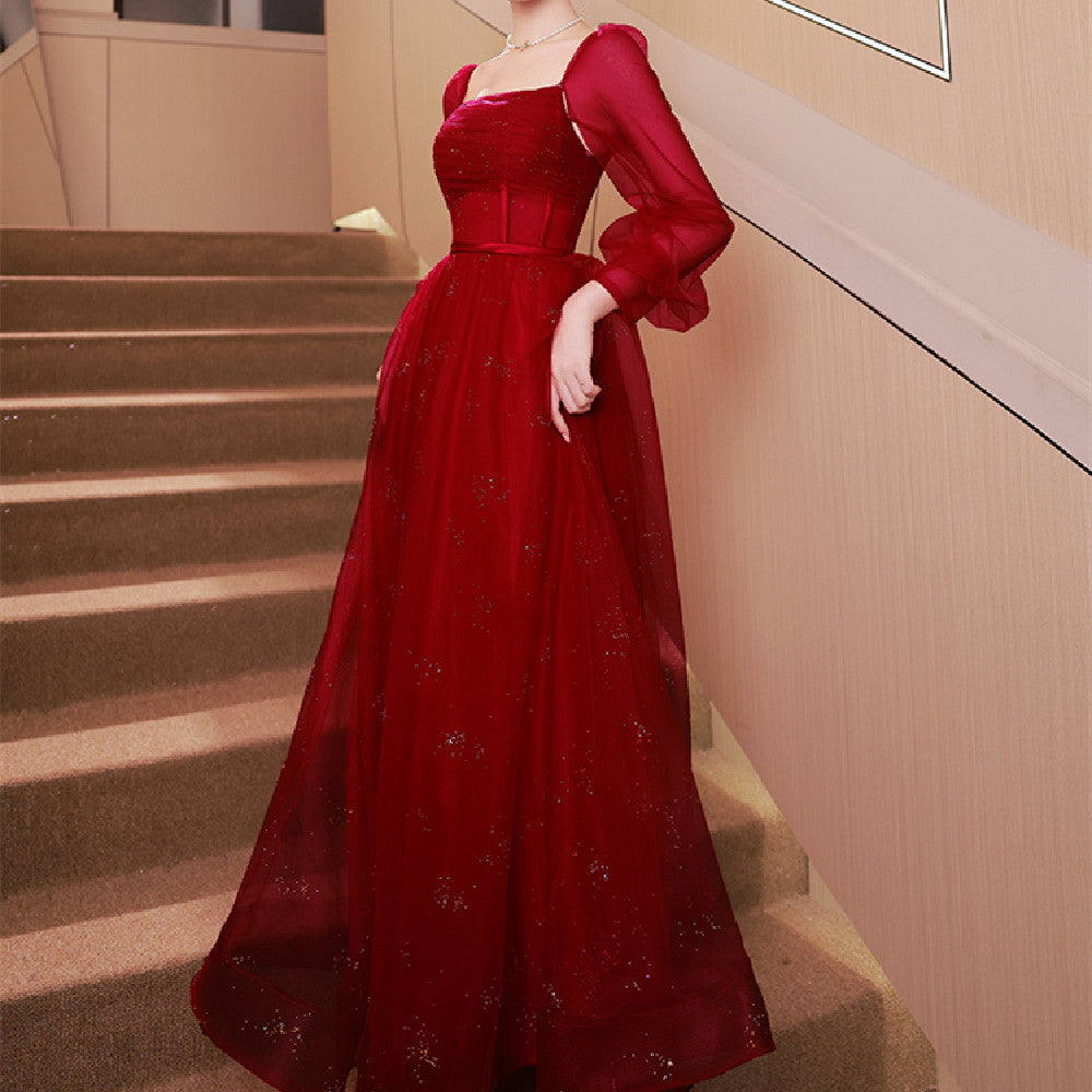 Red Evening Dress For Women - JOcaste