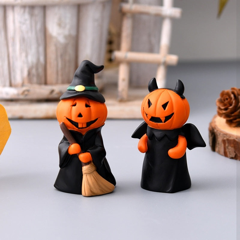 Home Desktop Ornament Ghost Doll Car Resin Decorations