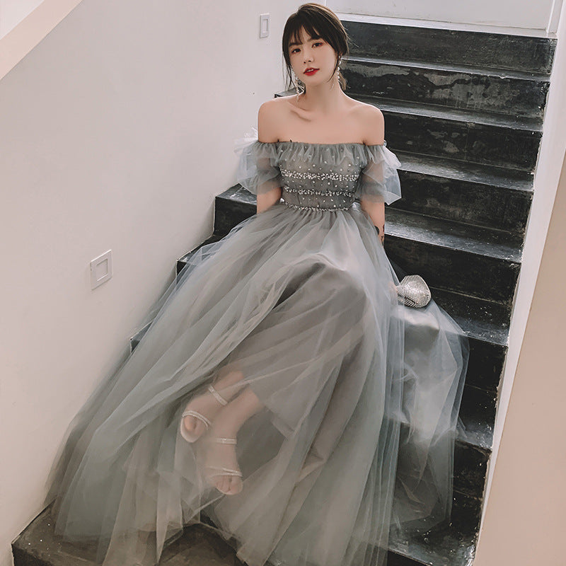 Dresses And Skirts Are Light And Extravagant Small  High-end Banquet Temperament Fairy Famous Ladies - JOcaste